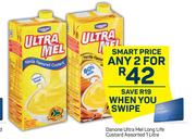 Danone Ultra Mel Long Life Custard Assorted-For Any 2 x 1Ltr