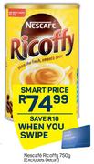 Nescafe Ricoffy (Excludes Deacaf)-750g