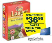 Laager Pure Rooibos Tagless Teabags-80's