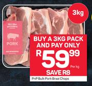 PnP Bulk Pork Braai Chops-Per Kg