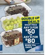 PnP Grapes Assorted-For Any 3 x 500g