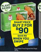 Fry's Meat Free Original Hot Dogs-For 2 x 360g