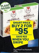 Fry's Meat Free Meatballs-For 2 x 240g