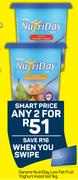 Danone NutriDay Low Fat Fruit Yoghurt Assorted-For Any 2 x 1Kg