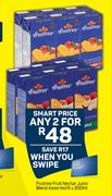 Fruitree Fruit Nectar Juice Blend Assorted-For Any 2 x 6 x 200ml
