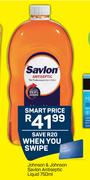 Johnson & Johnson Savlon Antiseptic Liquid-750ml
