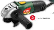 Ryobi 650W Angle Grinder 115mm HG-650-Each