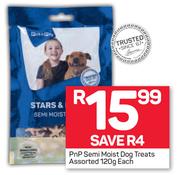 PnP Semi Moist Dog Treats Assorted-120g Each