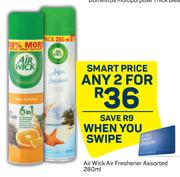 Air Wick Air Freshener Assorted-For Any 2 x 280ml