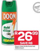 Doom Insecticide Assorted-300ml Each