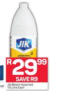 Jik Bleach Assorted-1.5L Each