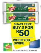 Scotch Brite No.35 Scourer-For 2 x 4s