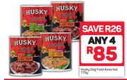 Husky Dog Food Assorted-For Any 4 x 775g