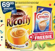Nescafe Ricoffy 750g + Free Nestle Cremora Creamer Pouch 125g