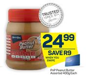 PnP Peanut Butter (Assorted)-400g Each