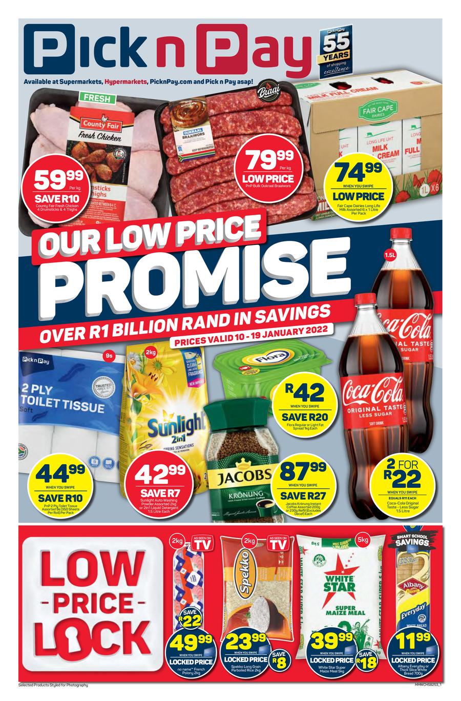 Pick n Pay Western Cape : Weekly Specials (10 January - 19 January