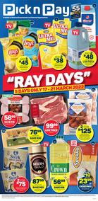 Pick n Pay Western Cape : Ray Days (17 March - 21 March 2022)