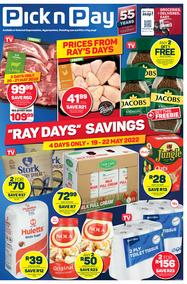 Pick n Pay Western Cape : Ray Day's Savings (19 May - 22 May 2022)