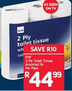 PnP 2 Ply Toilet Tissue Assorted 9s Per Pack 
