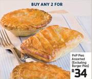 PnP Pies Assorted (Excluding Burger Pies)