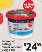 Lancewood Cottage Cheese Assorted 250g