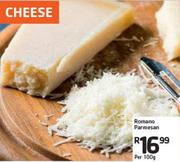 Romano Parmesan Per 100g