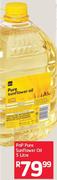 PnP Pure Sunflower Oil 5 Litre