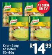 Knorr Soup Assorted 50-60g-Any 4