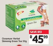 Closemyer Herbal Slimming Green Tea 50g