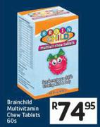 Brainchild Multivitamin Chew Tablets 60s