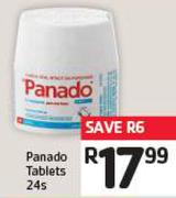Panado Tablets 24s