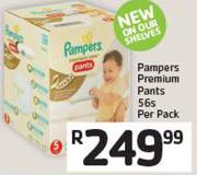 Pampers Premium Pants 56s Per Pack