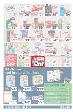 Pick n Pay KZN : Lower Prices On What You Need Most (23 May - 04 Jun 2017), page 10