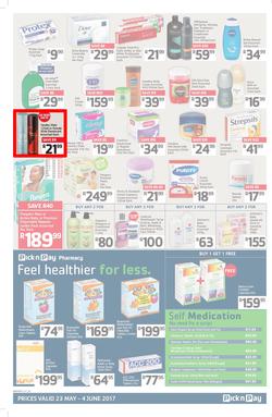 Pick n Pay KZN : Lower Prices On What You Need Most (23 May - 04 Jun 2017), page 10