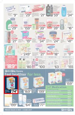 Pick n Pay KZN : Lower Prices On What You Need Most (23 May - 04 Jun 2017), page 10