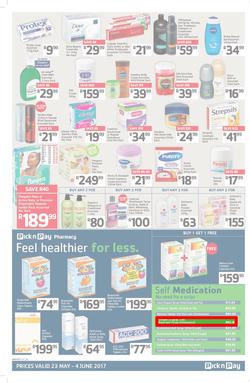 Pick n Pay KZN : Lower Prices On What You Need Most (23 May - 04 Jun 2017), page 10