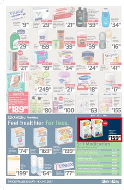 Pick n Pay KZN : Lower Prices On What You Need Most (23 May - 04 Jun 2017), page 10
