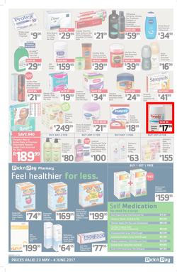 Pick n Pay KZN : Lower Prices On What You Need Most (23 May - 04 Jun 2017), page 10