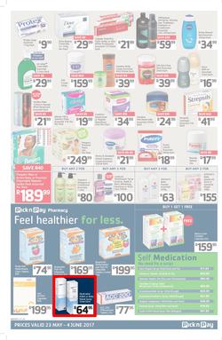 Pick n Pay KZN : Lower Prices On What You Need Most (23 May - 04 Jun 2017), page 10