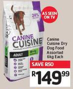 Canine Cuisine Dry Dog Food Assorted 6kg Each