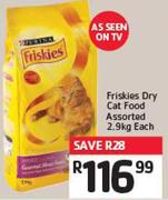 Friskies Dry Cat Food Assorted 2.9kg Each