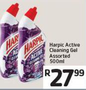 Harpic Active Cleaning Gel Assorted 500ml