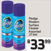 Pledge Modern Surface Cleaner Assorted 275ml 