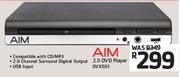 Aim 2.0 DVD Player DVX505