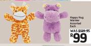 Happy Hug Warmer Assorted-Each