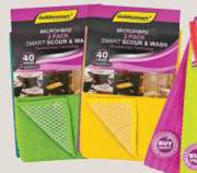 Goldenmarc Microfibre Scour & Wash Assorted 2 Pack-Per Pack