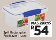 Sistema Split Rectangular Foodsaver-1Ltr