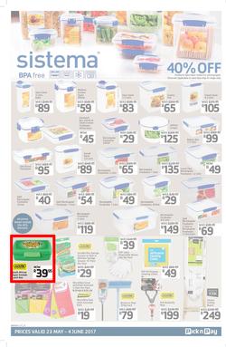 Pick n Pay KZN : Lower Prices On What You Need Most (23 May - 04 Jun 2017), page 14