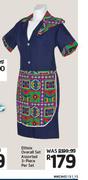 Ethnix Overall Set Assorted 3 Piece-Per Set