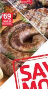 Pnp Uncooked Bulk Farmstyle Boerewors-Per Kg
